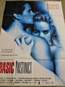 Basic Instinct ORIGINAL Poster Poster 120x160cm 47"63 1992 S. Stone M. Douglas - Bild 1 von 4