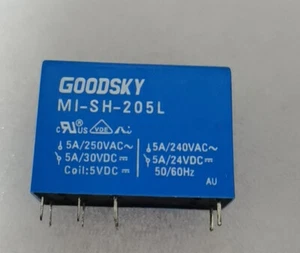 1pcs New Relay GOODSKY MI-SH-205L 5V - Picture 1 of 2
