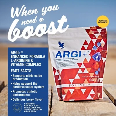 Forever ARGI+ with L-Arginine + Vitamin complex 30 sticks KOSHER/HALAL - Image 1 of 4