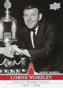 08 Upper Deck Canadiens Centennial Lorne Worsley Trophy Winners #270 SP - Picture 1 of 1