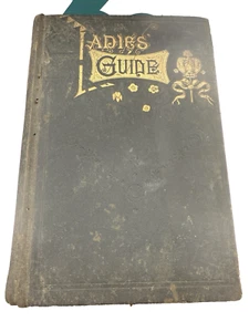 Ladies' Guide in Health & Disease J.H. Kellogg 1895 HC Vintage Medical Book - Picture 1 of 12