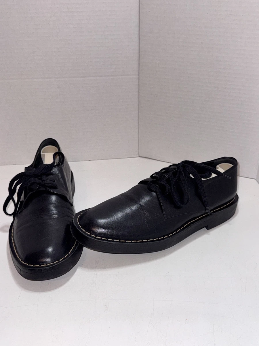 ANN DEMEULEMEESTER レースアップシューズ　革靴 アンドゥムルメステール ann demeulemeester レースアップショート