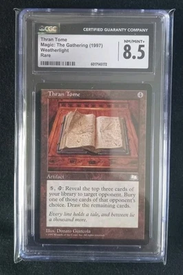 Mtg Thran Tome (CGC) 8.5 Reserved List, Weatherlight [1997] - Image 1 of 2