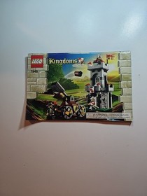 LEGO Kingdoms 7948 Outpost Attack Instructions ONLY Manual Book Rare Collectible