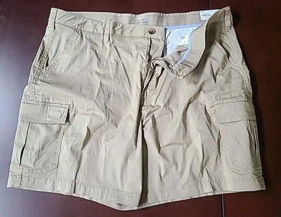 NEW Men's Croft & Barrow Classic Cargo Shorts - Size 44 Beige Khaki  NWT - Image 1 of 4