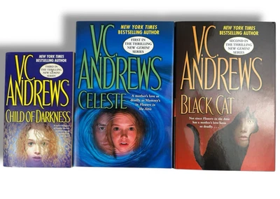 V.C. Andrews Gemini Series Complete 3 Book Set 2 Hardcover 1 Paperback Like New - Image 1 of 4