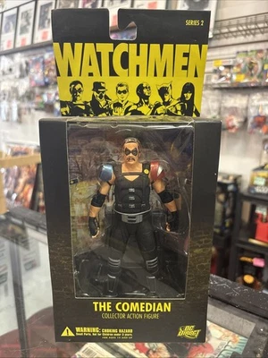 DC Direct Watchmen Movie THE COMEDIAN 7" Action Figure, NEW! Sealed! - Image 1 of 4
