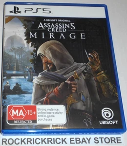 PLAYSTATION 5 GAME ASSASSIN'S CREED MIRAGE PAL - Picture 1 of 3