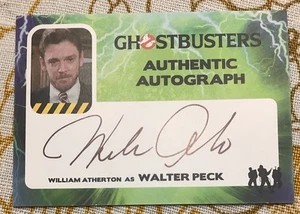 Tarjeta autógrafa de los Cazafantasmas de William Atherton WA como Walter Peck-Cryptozoic - Imagen 1 de 2