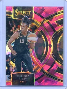 Panini Select WNBA CHELSEA GRIS #138 PREMIER PINK ICE PRIZM ASES 2024 - Imagen 1 de 2
