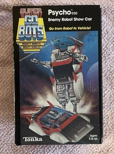 Cobra Super Gobots PSYCHO Psychroid Robo Machine Neuf MIB Bandai Tonka NOS Neuf! - Foto 1 di 13