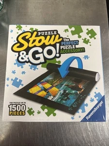 Puzzle Stow and Go Puzzle Storage System Roll Up Mat 46” 26” by Ravensburger New - Picture 1 of 10
