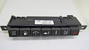 15773603 ACdelco OE Hazard Fuel Traction Control Display Switches NEW OE - Picture 1 of 8