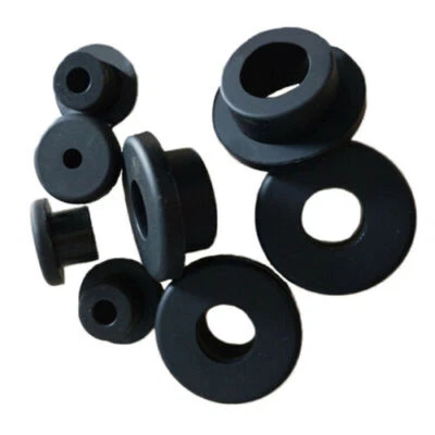 Black Silicone Rubber Grommet Plug Bungs Cable Wiring Protect Bushes 5mm~196mm - image 1 of 4