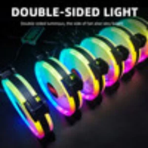 1-10x BRAINZAP 120mm LED ARGB/RGB Case Fan Set Gehäuse Lüfter Aura Asus Coolmoon - Bild 1 von 12