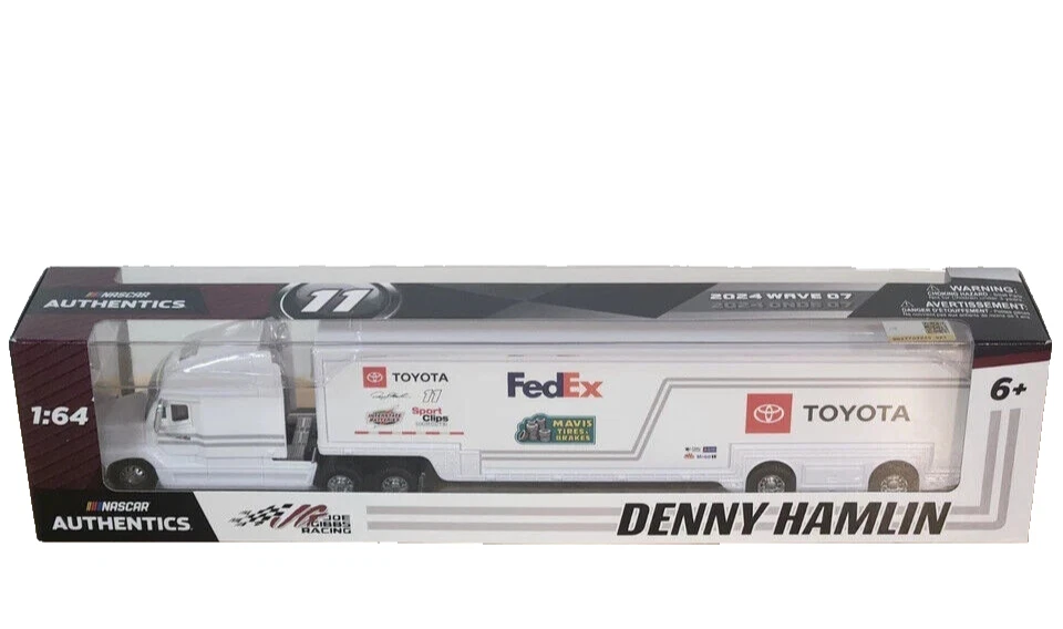 2024 Wave 7 Denny Hamlin Fedex Express Mavis Toyotar самосвал 1/64 БЕСПЛАТНАЯ ДОСТАВКА! - Изображение 1 из 1