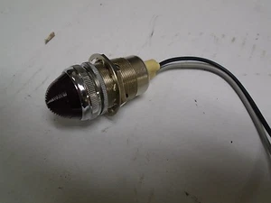 Vintage rat rod,hot rod,BEE HIVE red Dialco dash 12 volt panel light 1" - Picture 1 of 4