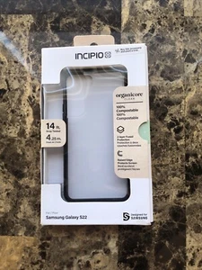 Incipio Organicore Slim Case für Samsung Galaxy S22 Charcoal Clear NEU Open Box - Bild 1 von 11
