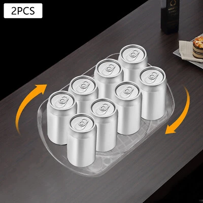 2 Confezioni Giradischi Quadrato Girevole 360° Organizzatore Giradischi per Frigorifero - Immagine 1 di 4