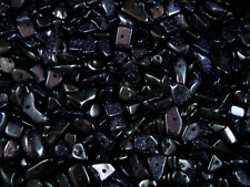 Blue Goldstone Loose Chips 50g DIY Jewellery Making Bracelet Anklet FREE POSTAGE