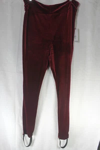 NEW Womens Leith Red Tannin Stirrup Pant Leggings Size XXL 2XL - Picture 1 of 6