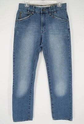 Jeans Armani Para Hombre 31 Denim Recto Lavado Ligero Tiro Medio Elástico 31x33 Foto 1 de 4