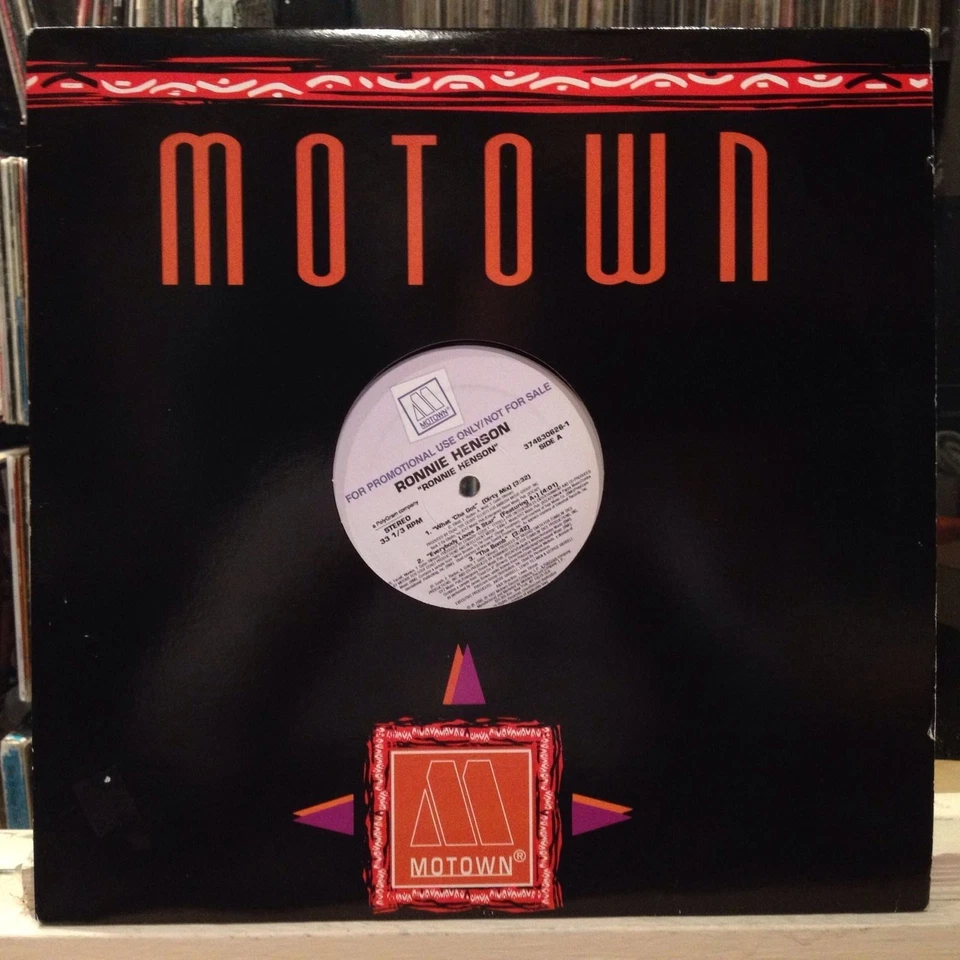 [ROCK/POP]~EXC LP~EP~RONNIE HENSON~Self Titled ~[1998 Motown Promo]~ Foto 1 de 4