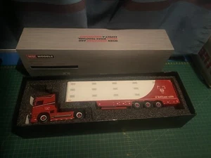 Wsi 01-3727 Scania Streamline Highline With Livestock Trailer DE Maertelaere - Picture 1 of 8