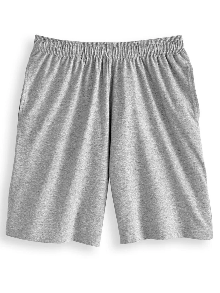 Jersey corto John Blair 5XL gris jaspeado para hombre NUEVO Foto 1 de 1