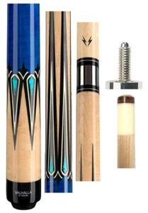 Valhalla VA942 Birdseye Maple Cue 13mm Shaft -FREE 2 Piece Gift Set & US SHIP - Picture 1 of 4