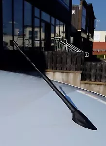 Antenna Puntura Api Nera 22 cm per Vauxhall Viva Vivaro Zafira - Foto 1 di 4