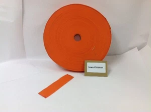 Orange Polypropylen Gurtband 2" breit 300' oder 100 Yards lang Umreifungsband Neu - Bild 1 von 5