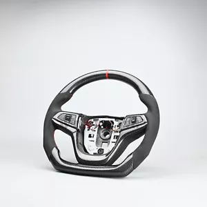 Carbon Fibre Steering Wheel Alcantara Suitable For Holden VF HSV VF Chevy SS - Bild 1 von 6