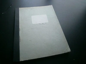 Vintage: Cahier vierge de conducteur SNCF train locomotive - Picture 1 of 9