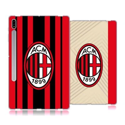 OFFICIAL AC MILAN 2021/22 CREST KIT SOFT GEL CASE FOR SAMSUNG TABLETS 1 - Image 1 of 4