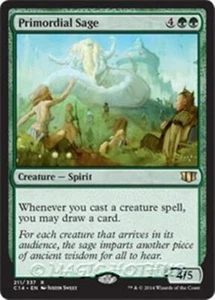 MTG - PRIMORDIAL SAGE - Commander 2014 (R) - Picture 1 of 1