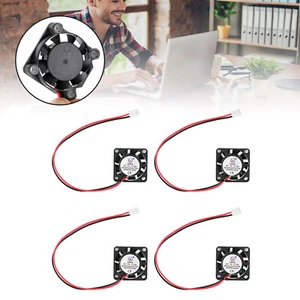 4x Brushless DC Kühlung Lüfter Fan 5V 0.12A 2507S 25x25x7mm Sleeve 2 Pin Wire - Bild 1 von 12
