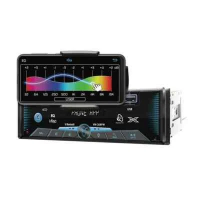 Soundstream VM-26BP 1 DIN Digital Media Player Bluetooth Built In Phone Cradle - Image 1 of 3