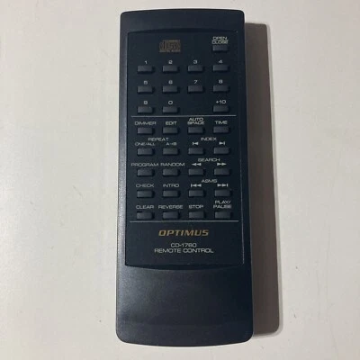 Optimus CD-1760 CD Player Remote Control Never Been Used - Image 1 of 4