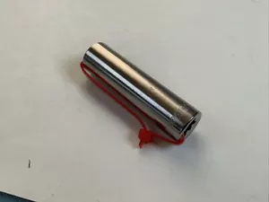 KOBALT 22762, 3/8in. 1/4 Drive 6pt Deep SAE Socket, USA Made -- RED - Picture 1 of 6