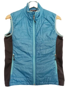 REI Primaloft Pertex Quantum ECO Vest Women's Size Medium Blue Insulated Pockets - Picture 1 of 9