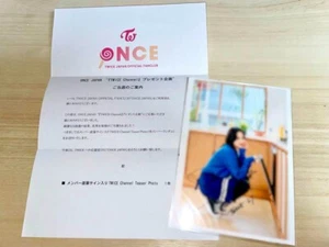 TWICE MINA autographed photo card MISAMO K-POP KPOP KOREA ONCE JAPAN - Picture 1 of 3
