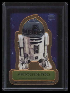 Archivos cromados Topps 1999 Star Wars doble cara d8 R2-D2 Artoo-Detoo - Imagen 1 de 2