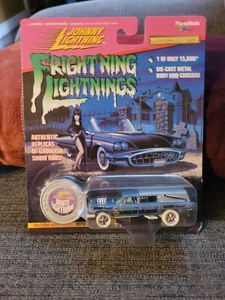Johnny lightning "Frightnin Lightning" Haulin Hearse White Lightning - Picture 1 of 9