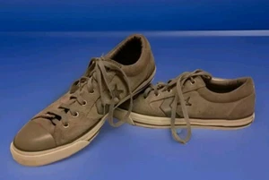 Converse CT All Star Low Top Gray | Leather Suede | Mens US 12 UK 12 - Picture 1 of 12