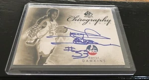 NBA 2008-09 SP Authentic 4 Card Set Dawkins Gilmore Dantley McDaniel All Signed - Picture 1 of 4