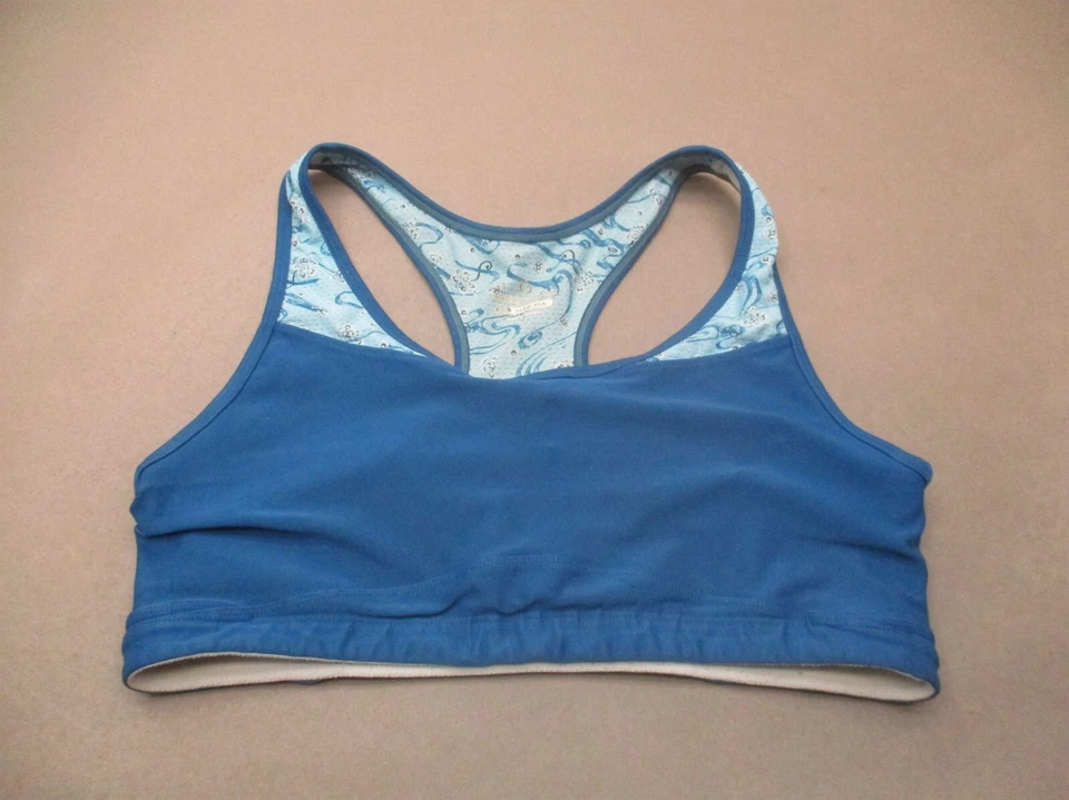 Moving Comfort Size XL Womens Unlined Wireless Pull On Racer Back Sports Bra 3T - Image 1 of 4