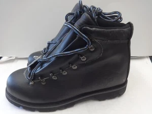 LL Cool J Najee Kilimanjaro Mid Botas de Cuero Negras Talla 10 Raras Leyenda del Rap NUEVAS - Imagen 1 de 8