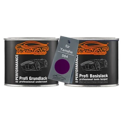 Motorradlack Set Dose spritzfertig für Yamaha 564 Deep Purplish Blue Perl 1,0L - Bild 1 von 4