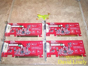 4x Lot HP Silicon Image SIL1364 DVI Cards 361264-001 DVI-D - Picture 1 of 1